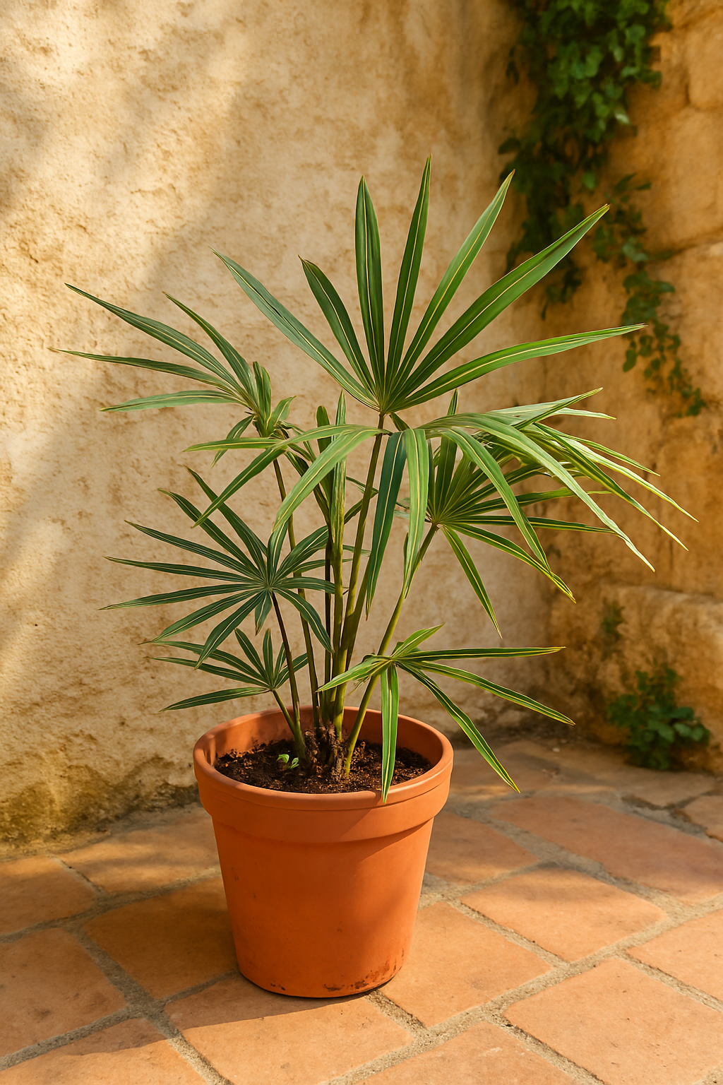 Trachycarpus Fortunei × Nanus - Hybride Hanfpalme
