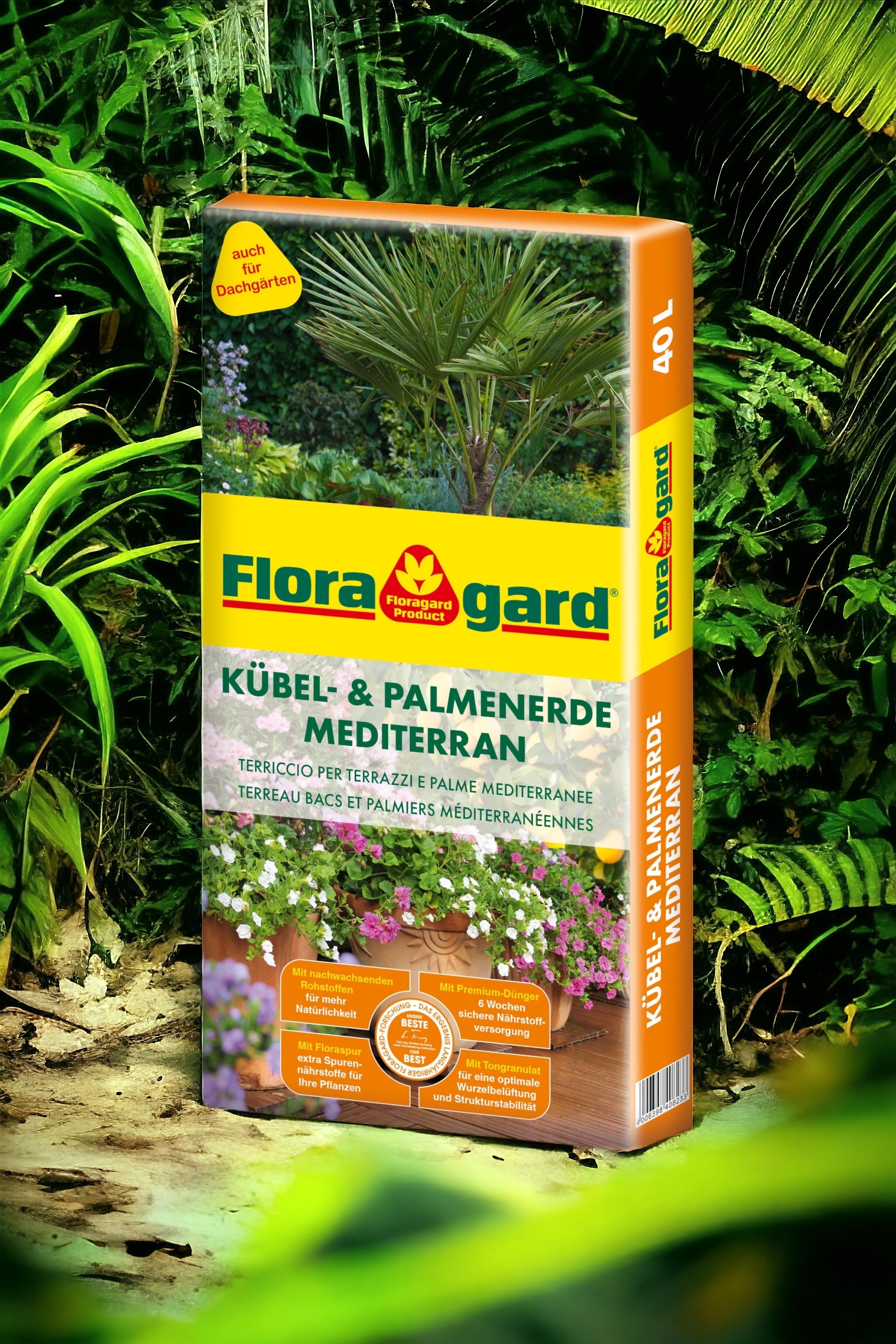 Mediterrane Kübel- & Palmenerde - 40L Sack