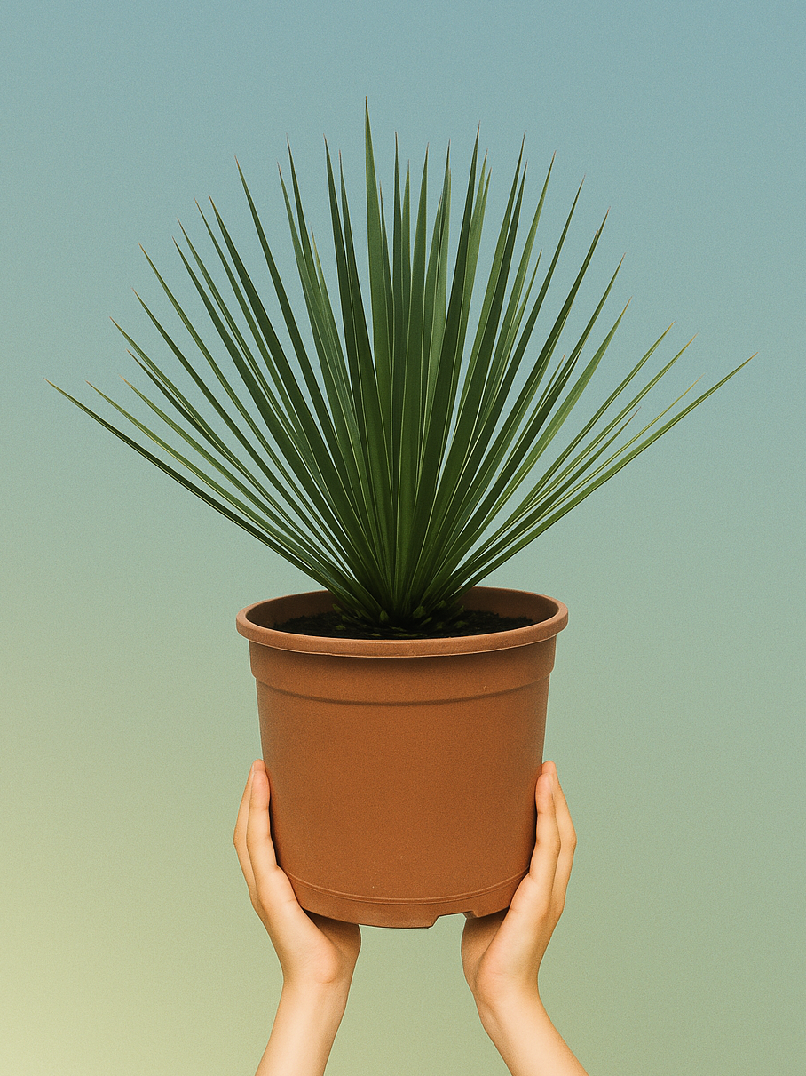 Yucca rostrata - Blaublättrige Palmlilie
