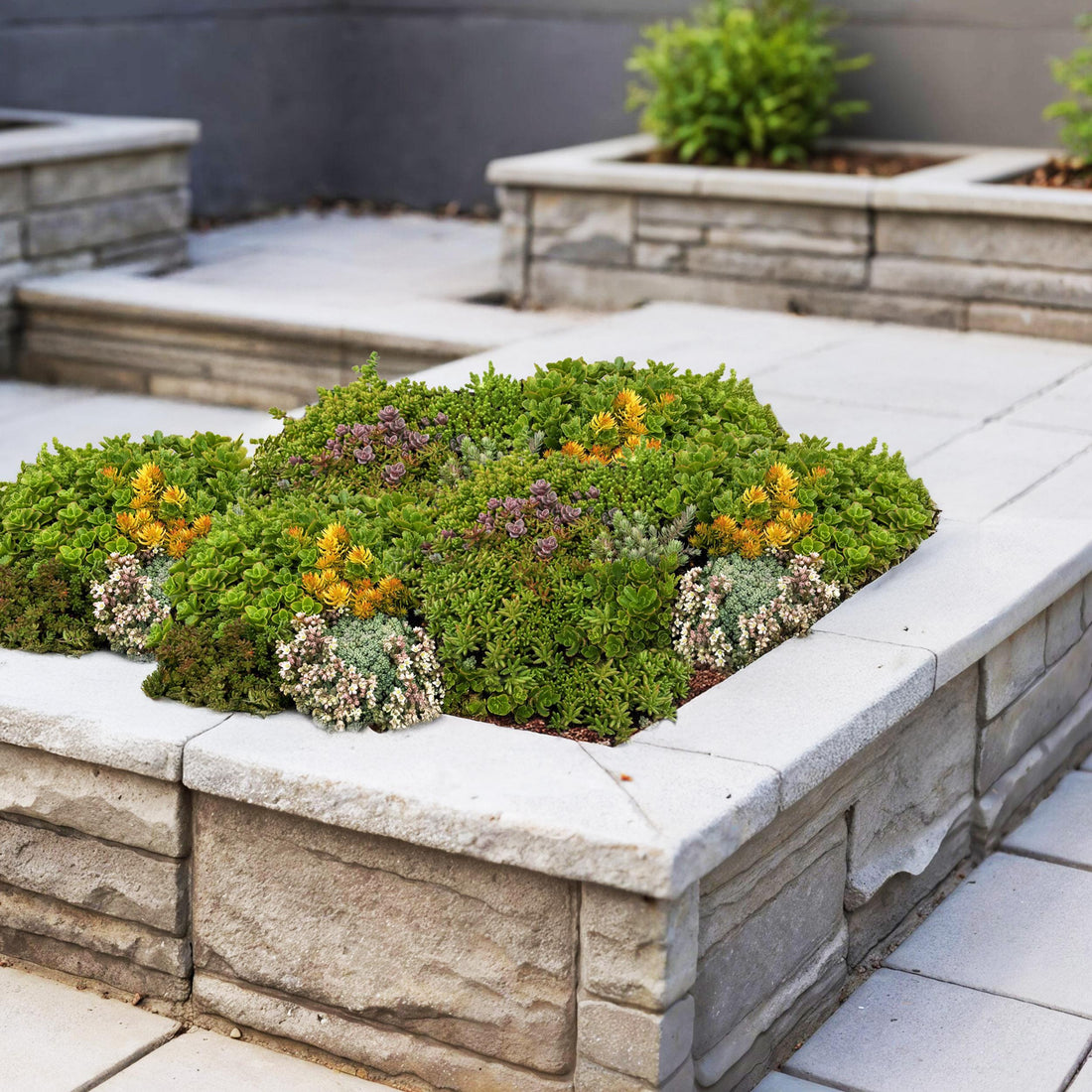 Sedummatte - Winterharte Bodendecker