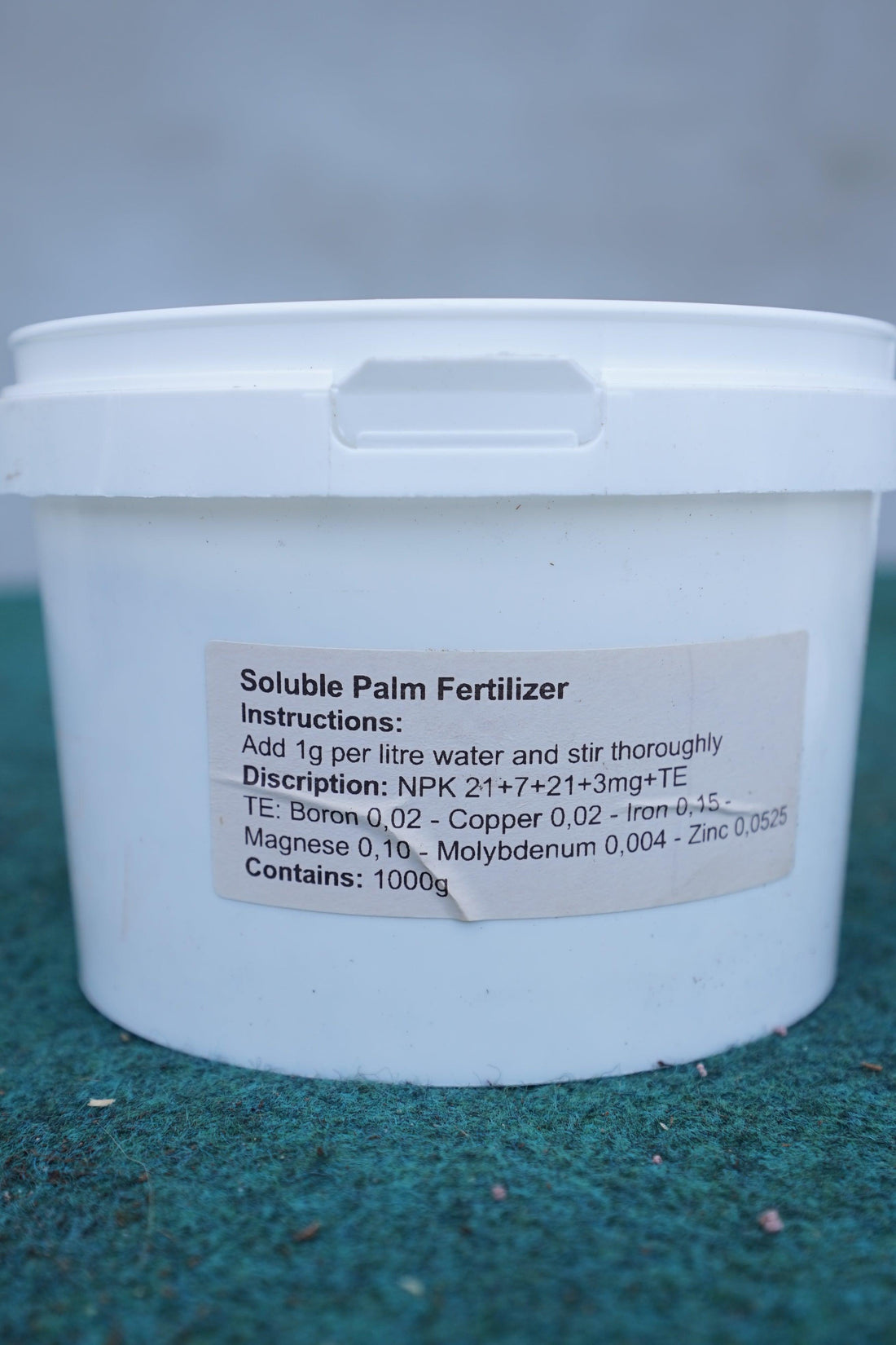 Löslicher Palmendünger - 1kg Eimer - Image