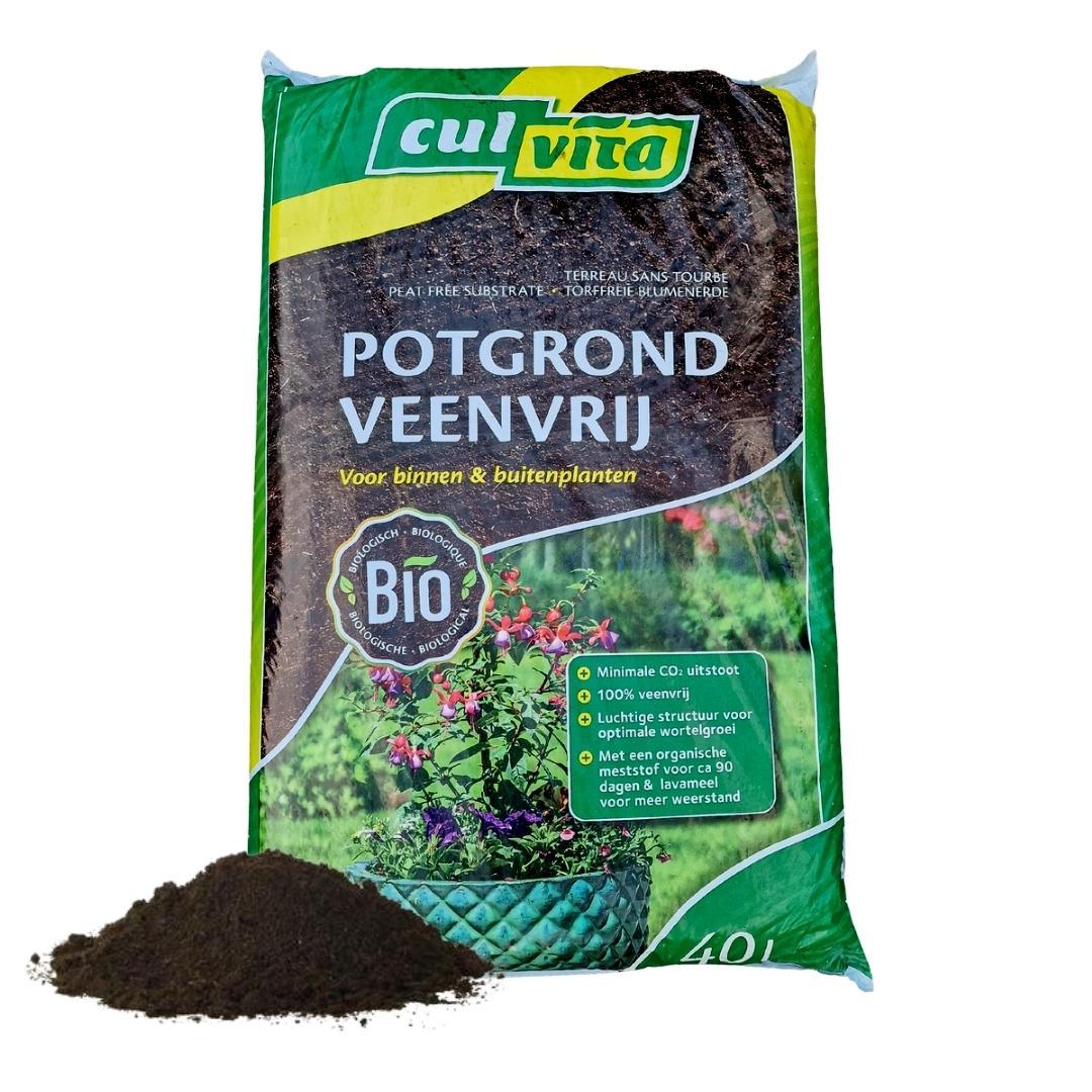 Bild für Variante 40L・Organische torffreie Blumenerde